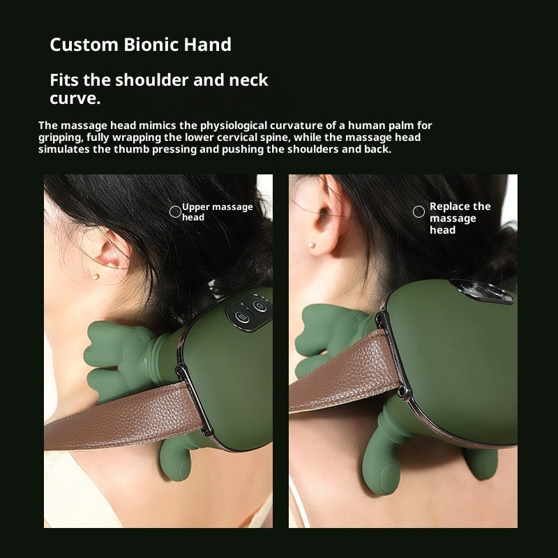 Trapezius Neck and Shoulder Massage Instrument – Rechargeable, Multi-Mode, Adjustable Temperature, for Home Use