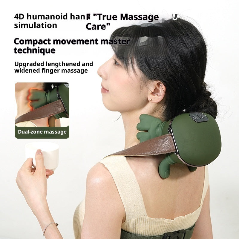 Trapezius Neck and Shoulder Massage Instrument – Rechargeable, Multi-Mode, Adjustable Temperature, for Home Use