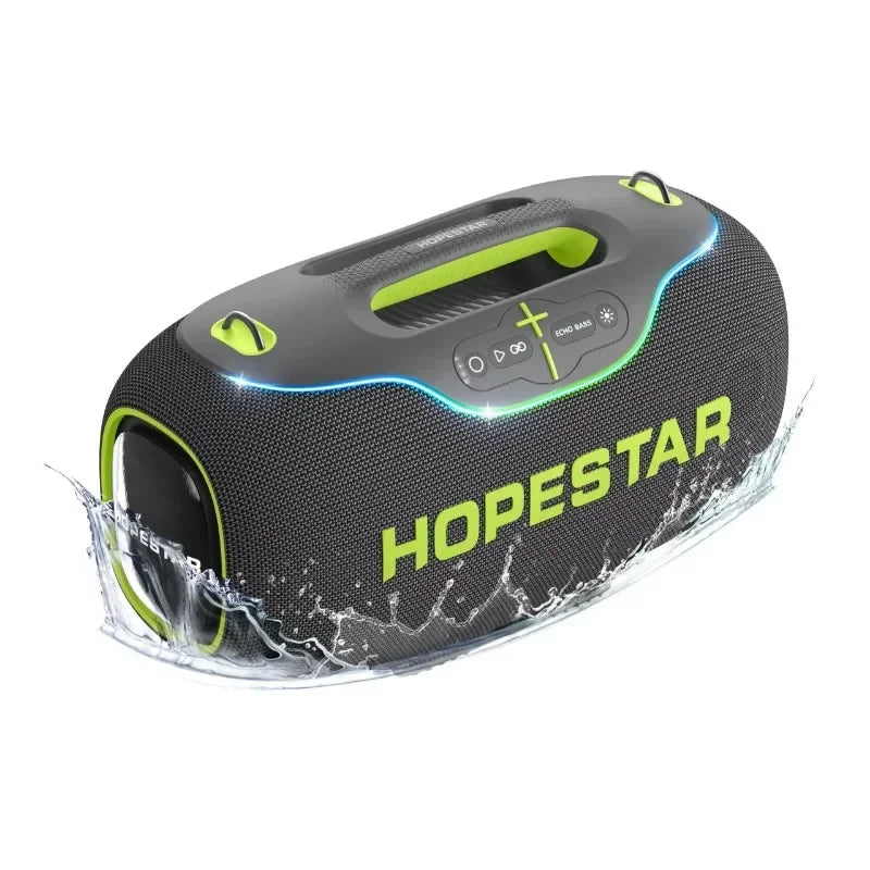 Hopestar A80 350W Wireless Subwoofer – Portable Bluetooth Speaker with Deep Bass, Outdoor Travel, Home Theatre, Loud Sound
