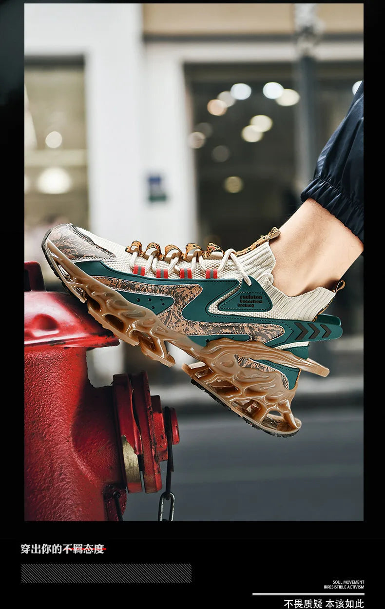 Men’s Sneakers – Casual Breathable Running Shoes, Fashion Loafers, Luxury Trainers, Lightweight Tennis Shoes for Men