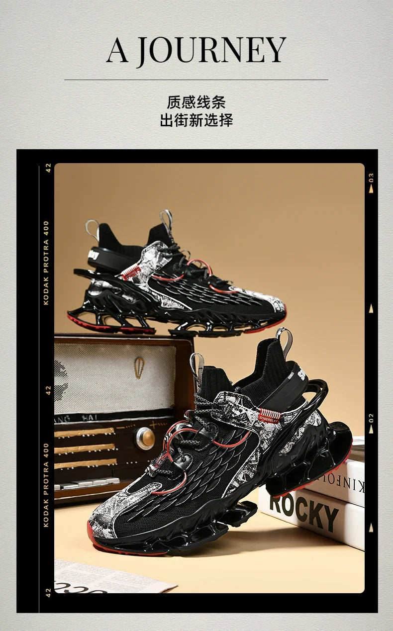 Men’s Sneakers – Casual Breathable Running Shoes, Fashion Loafers, Luxury Trainers, Lightweight Tennis Shoes for Men