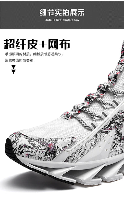 Men’s Sneakers – Casual Breathable Running Shoes, Fashion Loafers, Luxury Trainers, Lightweight Tennis Shoes for Men