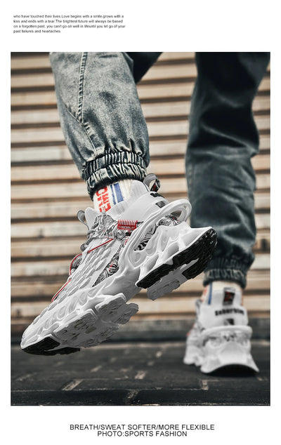 Men’s Sneakers – Casual Breathable Running Shoes, Fashion Loafers, Luxury Trainers, Lightweight Tennis Shoes for Men