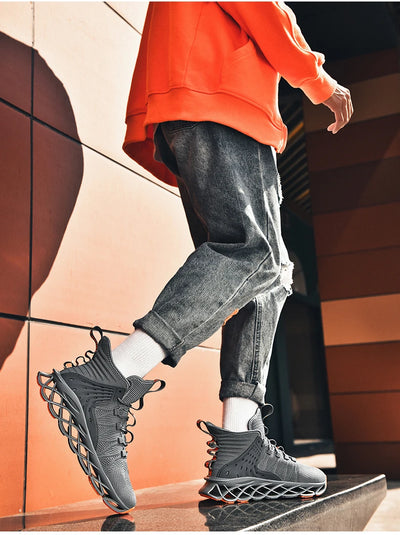 Men’s Sneakers – Casual Breathable Running Shoes, Fashion Loafers, Luxury Trainers, Lightweight Tennis Shoes for Men