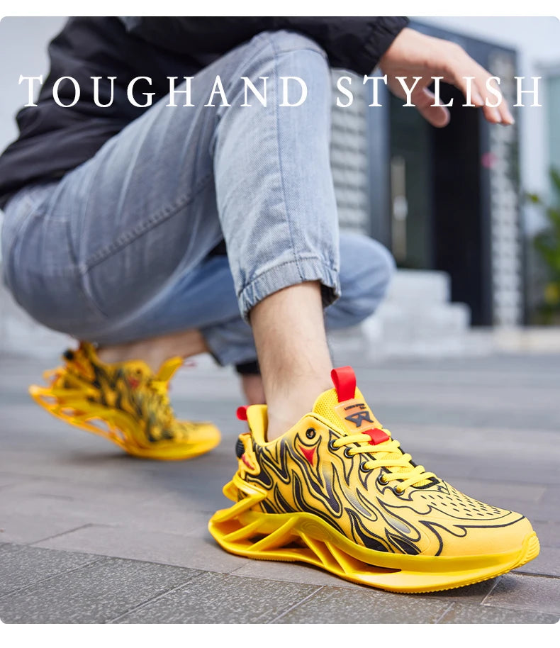 Men’s Sneakers – Casual Breathable Running Shoes, Fashion Loafers, Luxury Trainers, Lightweight Tennis Shoes for Men