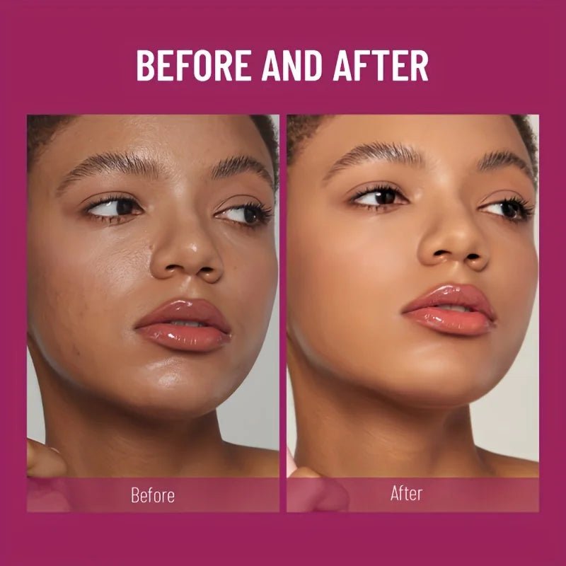 Long-Lasting Concealer with Sponge Head – Covers Dark Circles & Acne