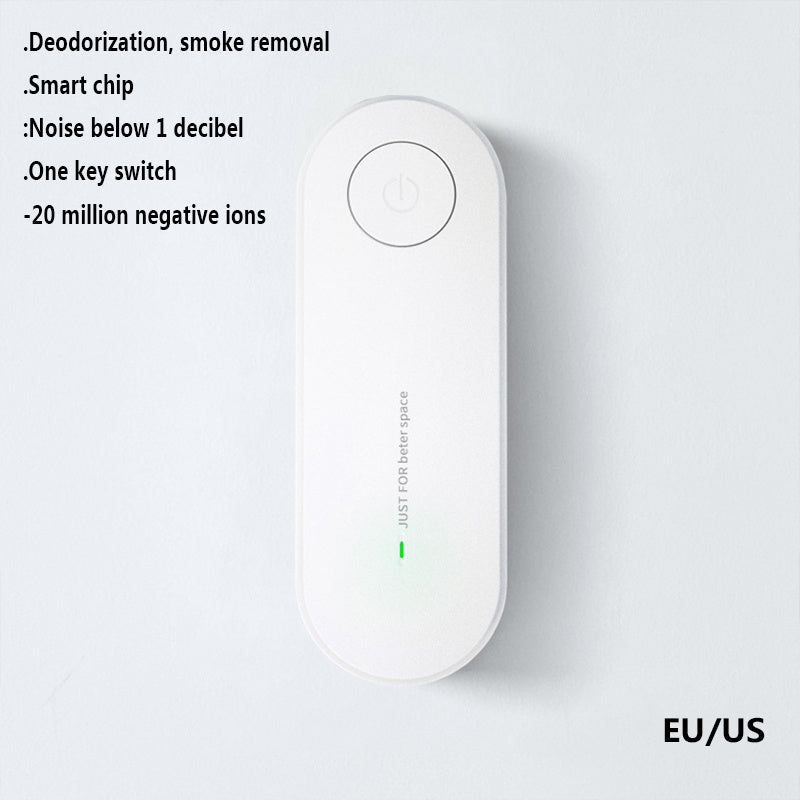 Mini Portable Anion Air Purifier & Ionizer | Dust, Smoke, and Odor Remover