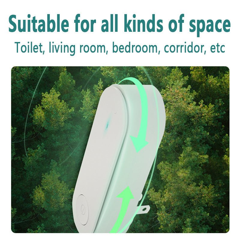 Mini Portable Anion Air Purifier & Ionizer | Dust, Smoke, and Odor Remover